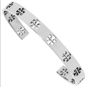 Tory Burch pierced t cuff